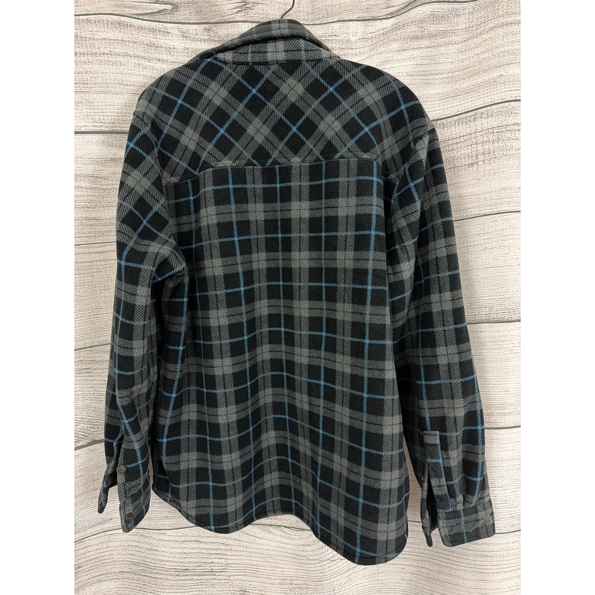 Mens Freedom Foundry Dry Goods Co. Sherpa-Lined Fleece Shacket Size L