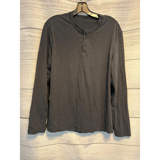 Lululemon Mens Soft Long Sleeve Henley Shirt
