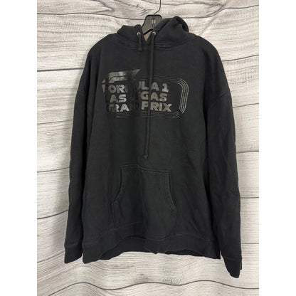 Mens Formula 1 Las Vegas Grand Prix Black Hoodie Size XXL