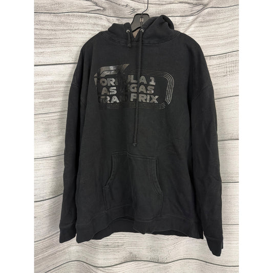 Mens Formula 1 Las Vegas Grand Prix Black Hoodie Size XXL
