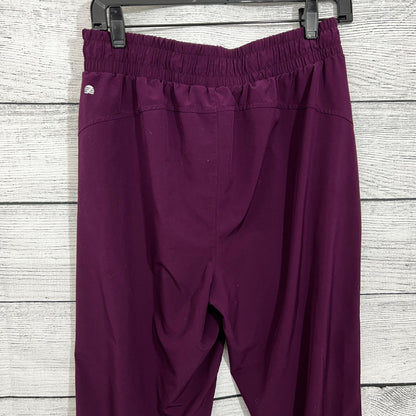 Zella Champion Burgundy Jogger Pants With Elastic Waist & Pockets, Size Medium