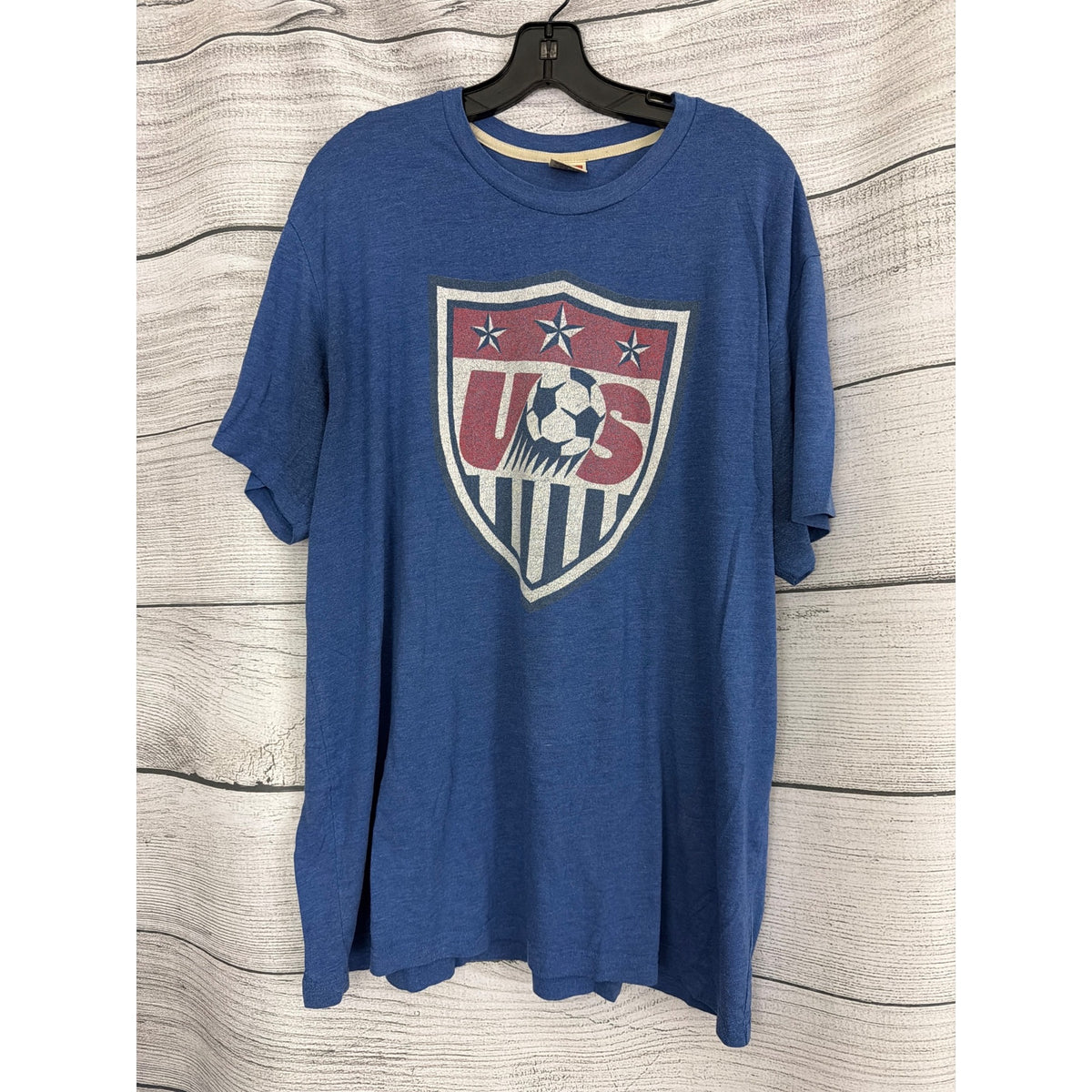 Mens Homage USA Soccer Logo T-Shirt Size XXL