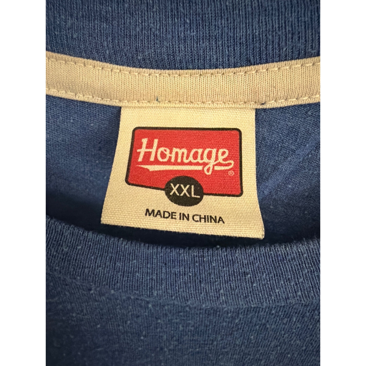 Mens Homage USA Soccer Logo T-Shirt Size XXL