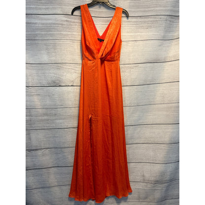 NWT Strut and Bolt Orange Sleeveless Maxi Dress Size M