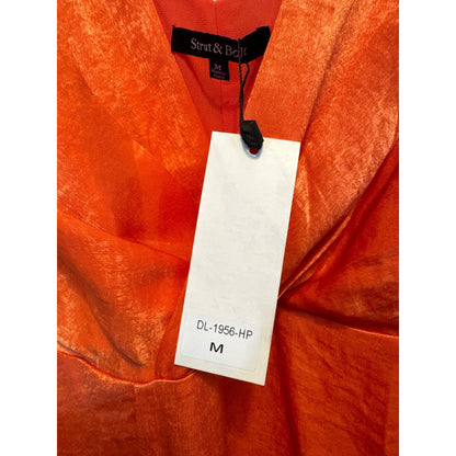 NWT Strut and Bolt Orange Sleeveless Maxi Dress Size M