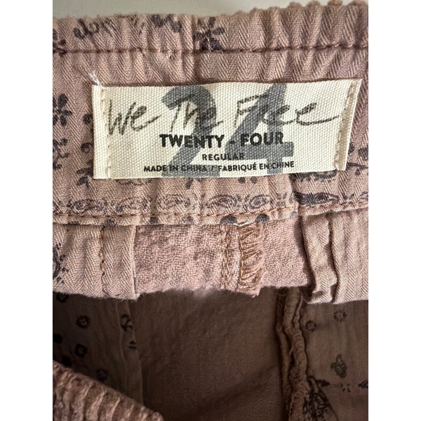 We The Free Corduroy Wide-Leg Pants Size 24