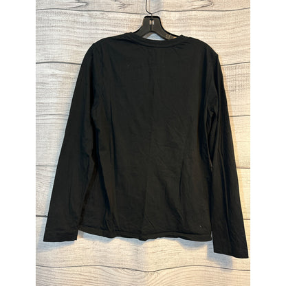 The Classic T-Shirt Company Black Long Sleeve Shirt Size L