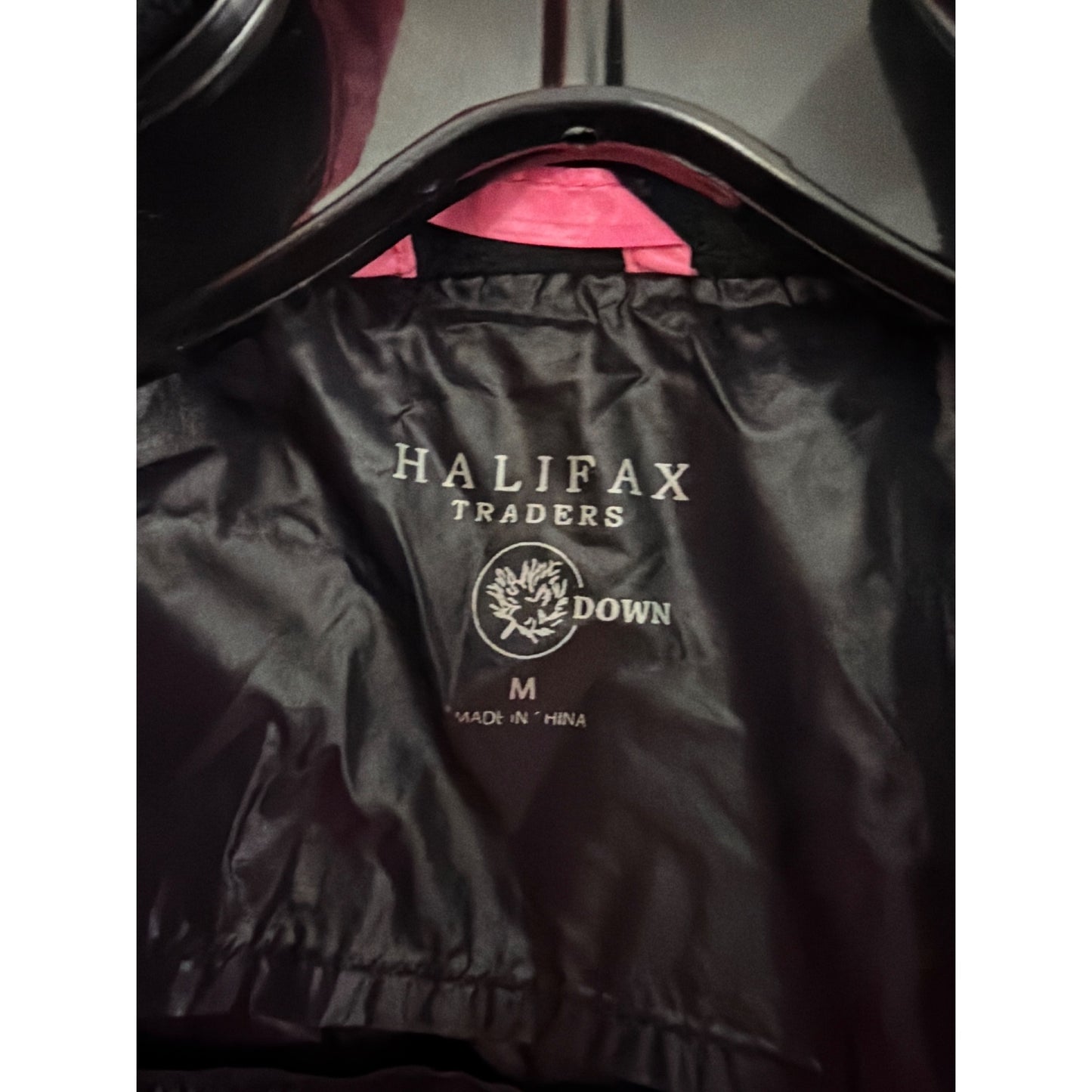 Halifax Traders Pink Down Puffer Vest Size M