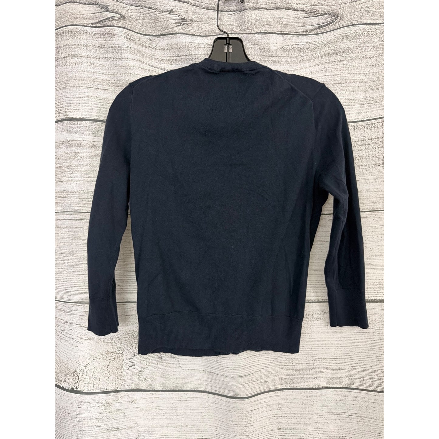 J.Crew Navy Button-Up Cardigan Sweater Size S