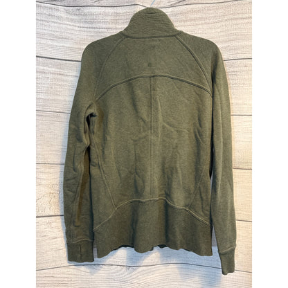 Lululemon Hudle and Hustle Jacket Heathered Camo Green Size 8