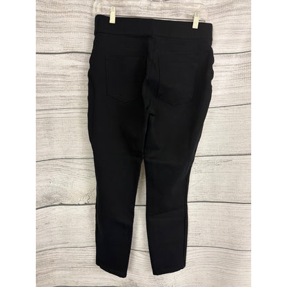 Spanx Pull on Black Slimming Leggings Pants Size L