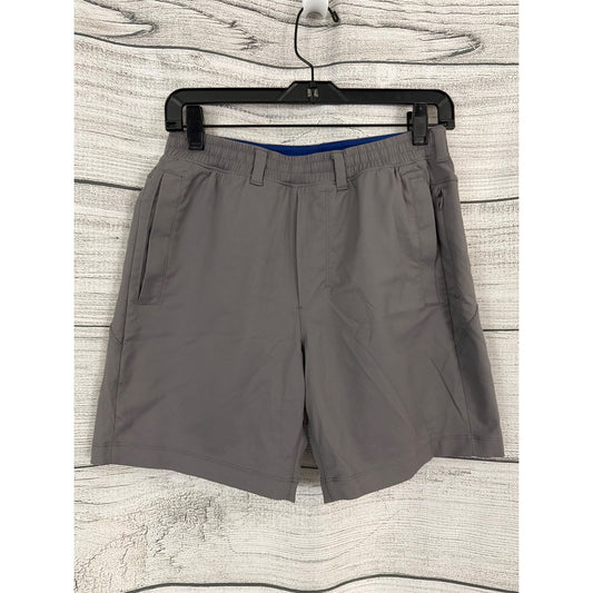 Mens Birddogs Regular Fit Gray Performance Shorts Size M