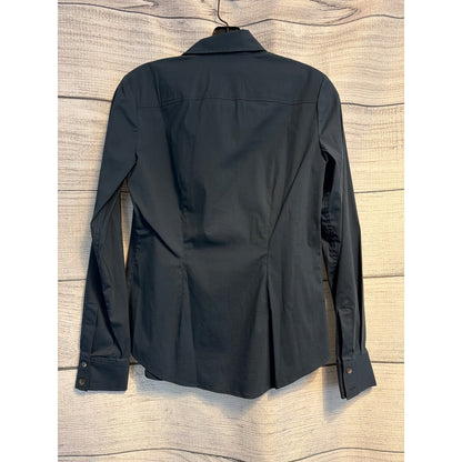 Theory Button-Up Shirt Midnight Blue Size S