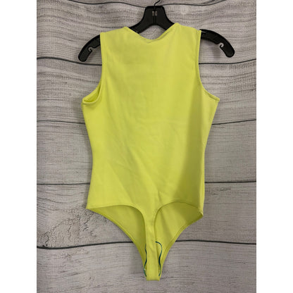 NWT Good American Sculpting Deep V Tank Bodysuit Size M