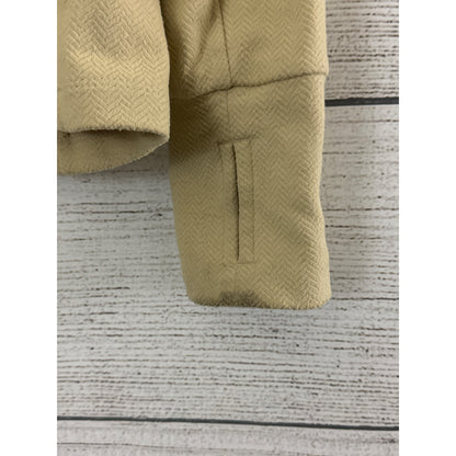Polo Golf Beige Half-Zip Pullover Top Size S