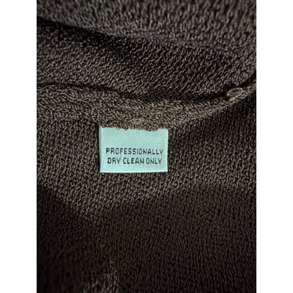St. John Collection By Marie Gray Santana Brown Knit Pants Size 6