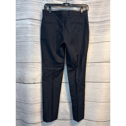 Joseph Ange Black Super 100 Wool Trousers Size 34