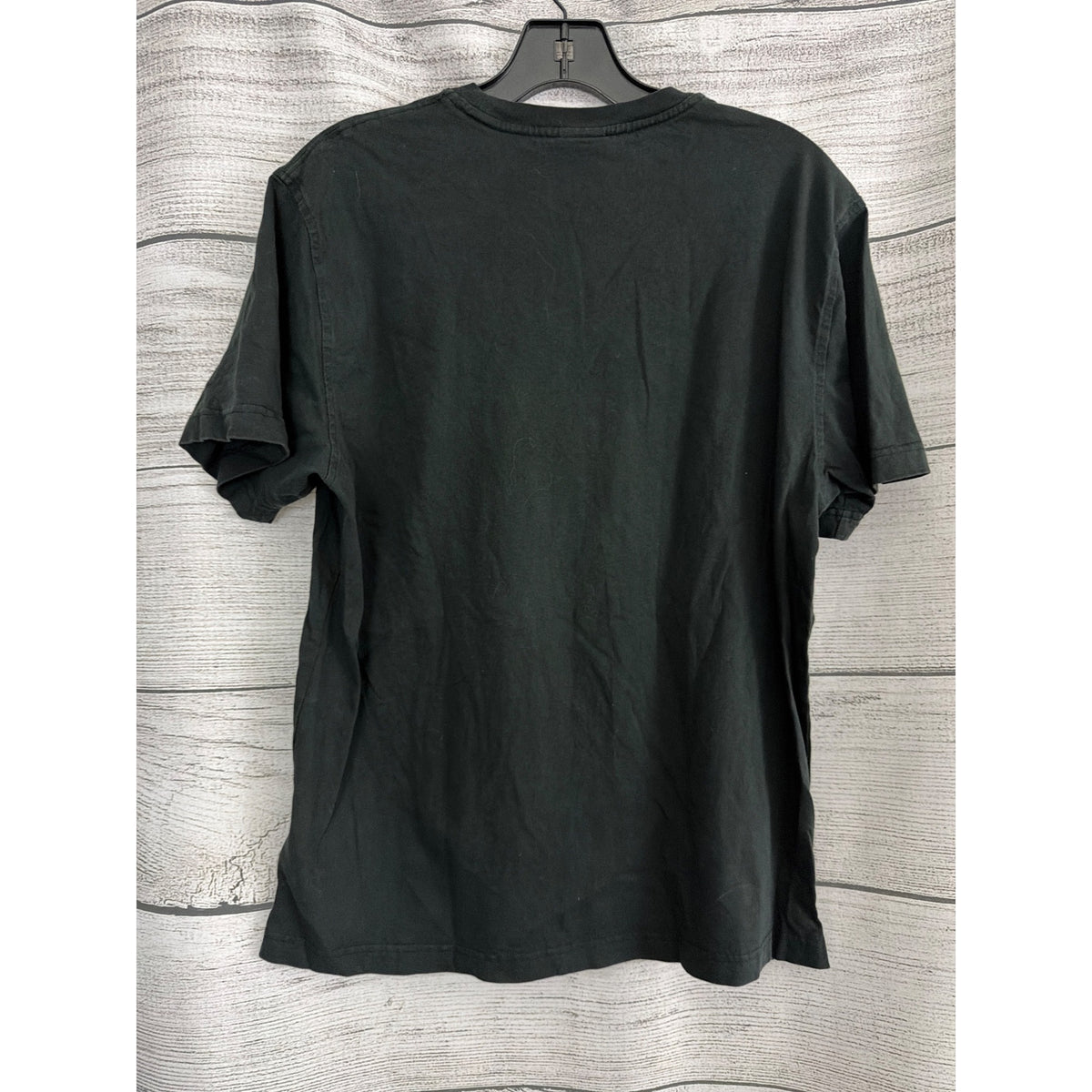 Mens Brooks Brothers Black T-Shirt With Golden Sheep Logo Size L