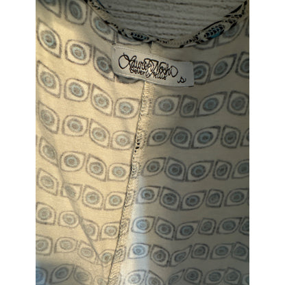 Lauren Moshi Zena Evil Eye Plunge Back Tank Size S