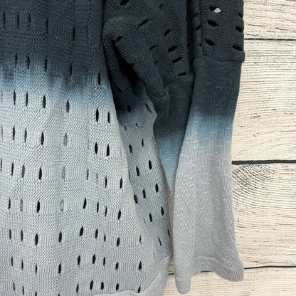 Wearables Gradient Knit Tunic With Cowl Neck & Ruffle Hem, Size S