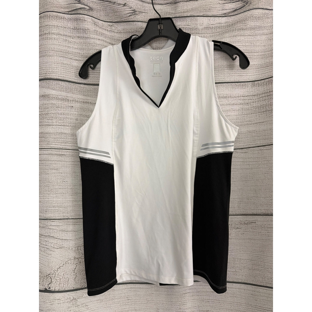 Lucky In Love High Velocity Split-back Sleeveless Golf Polo Size S