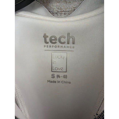 Lucky In Love High Velocity Split-back Sleeveless Golf Polo Size S