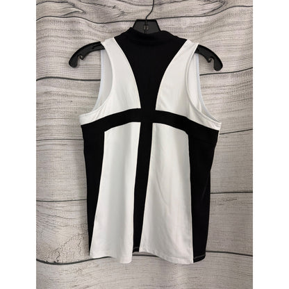 Lucky In Love High Velocity Split-back Sleeveless Golf Polo Size S
