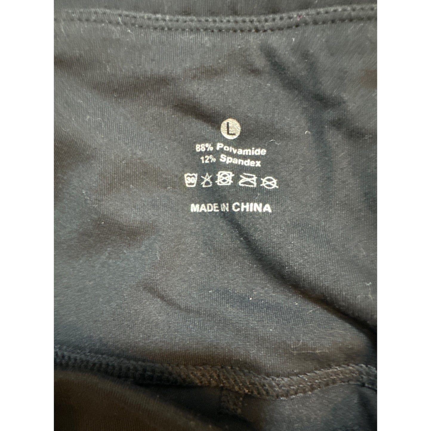 High-Waisted Leggings With Side Pocket Size L