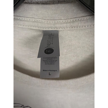 Mens Next Level CoFi Logo Beige T-Shirt Size L