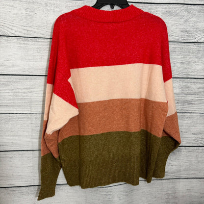 NWOT A New Day Colorful Striped Knit Sweater Size S