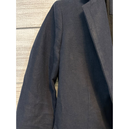 J.Crew Navy Linen Professional Blazer Size 0