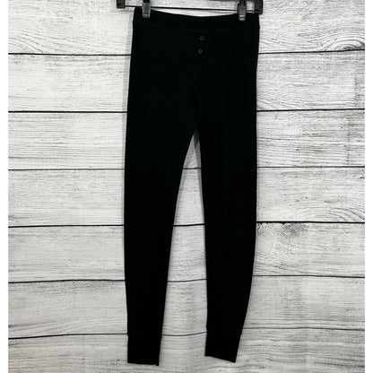 Old Navy Black Fleece Lined Thermal Leggings, Size XS