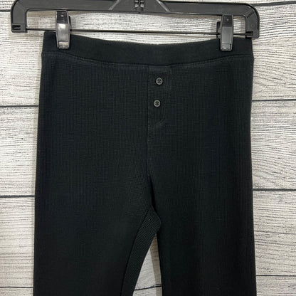 Old Navy Black Fleece Lined Thermal Leggings, Size XS