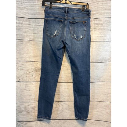 Joes Jeans Distressed Skinny Jeans Mid Rise Size 27