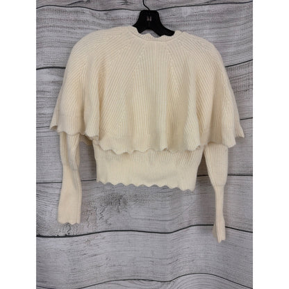NWT LoveShackFancy Daelyn Cardigan Champagne Size XS