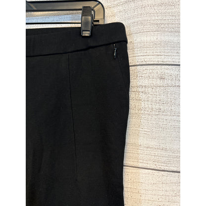 Amanda & Chelsea Black Zippered Pocket Pants Size 12