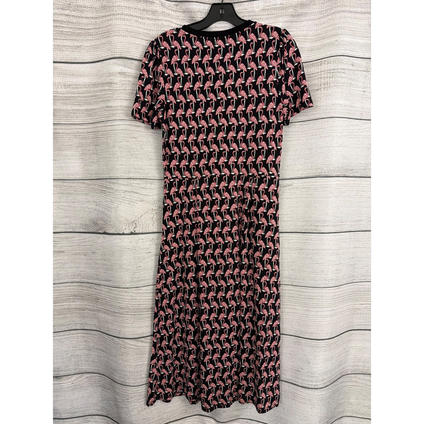 Boden Lucinda Jersey Midi Dress Flamingo Size UK 12 US 8