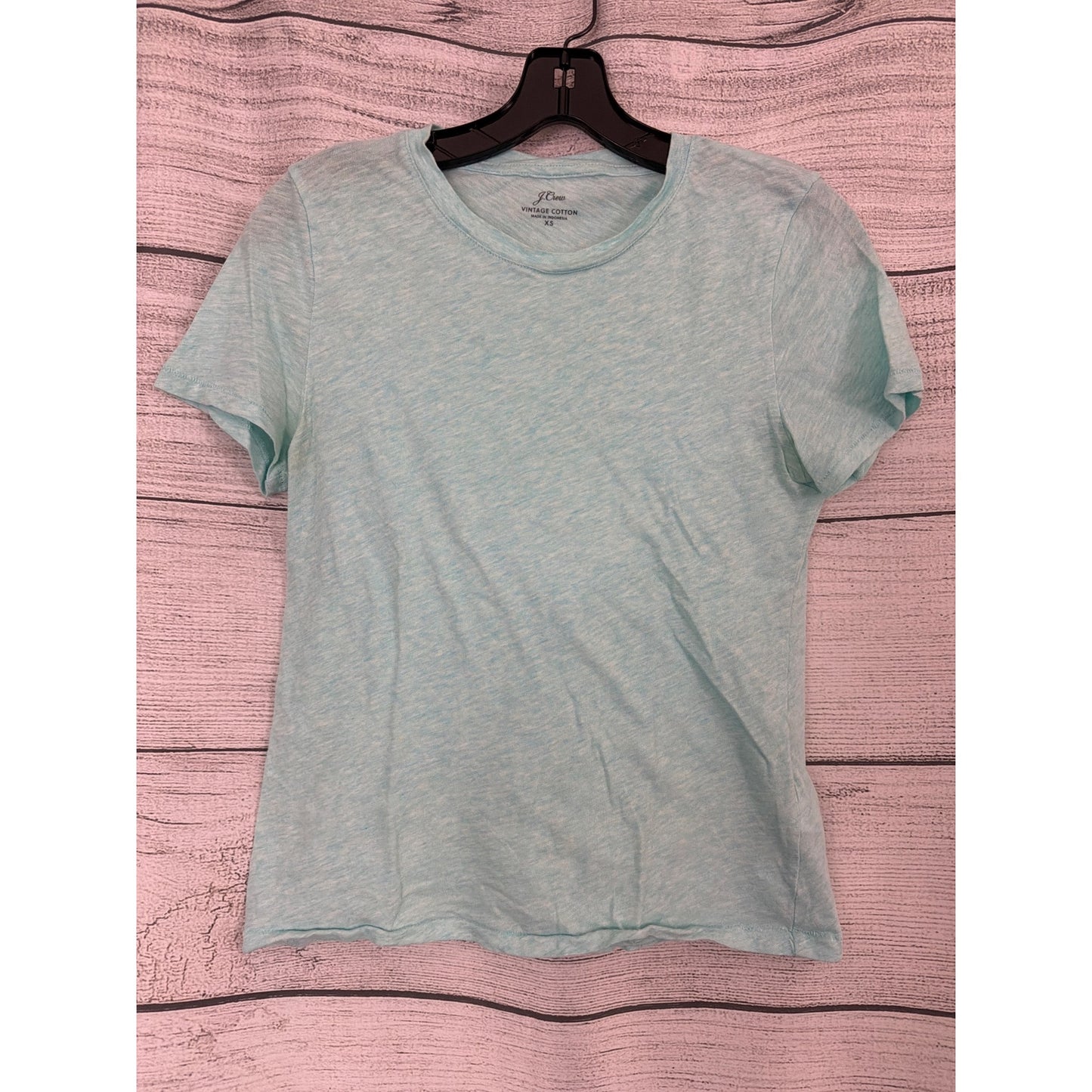 J.Crew Vintage Cotton Light Blue T-Shirt Size XS