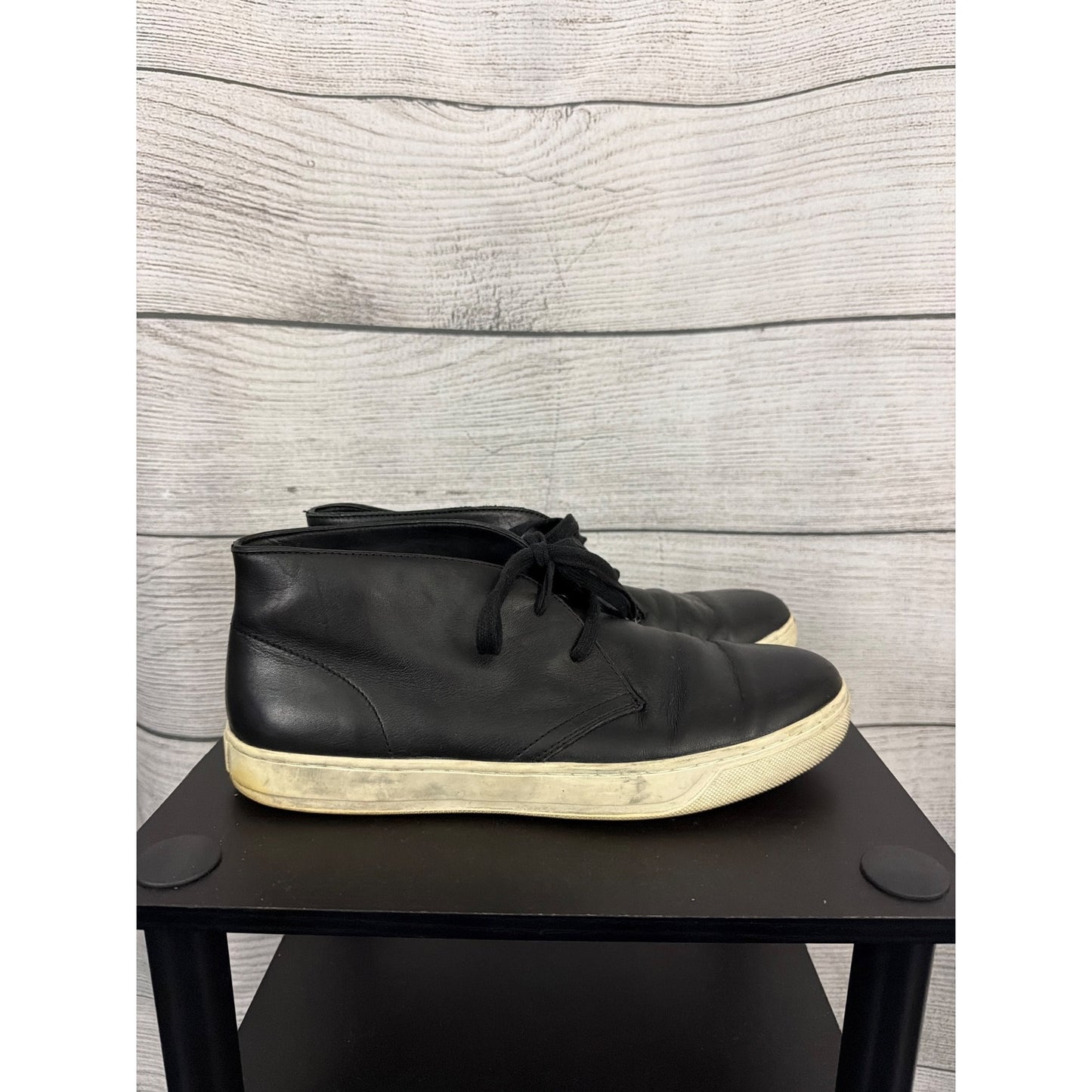 Mens Vince Leather Abe Chukka Sneakers Size 10