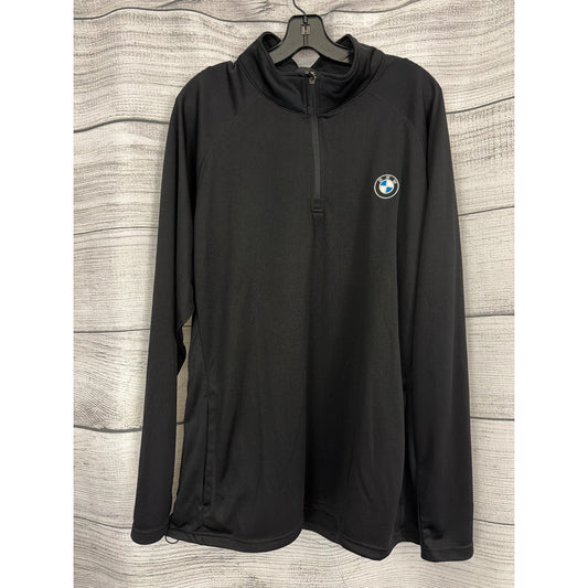 NWT Mens BMW Motorrad Long Sleeve 1/4 Zip Pullover Shirt Size XXL