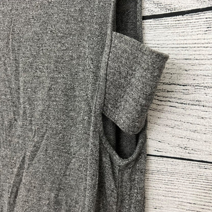 Saks Fifth Avenue Gray Sleeveless Cutout Side Top Size L