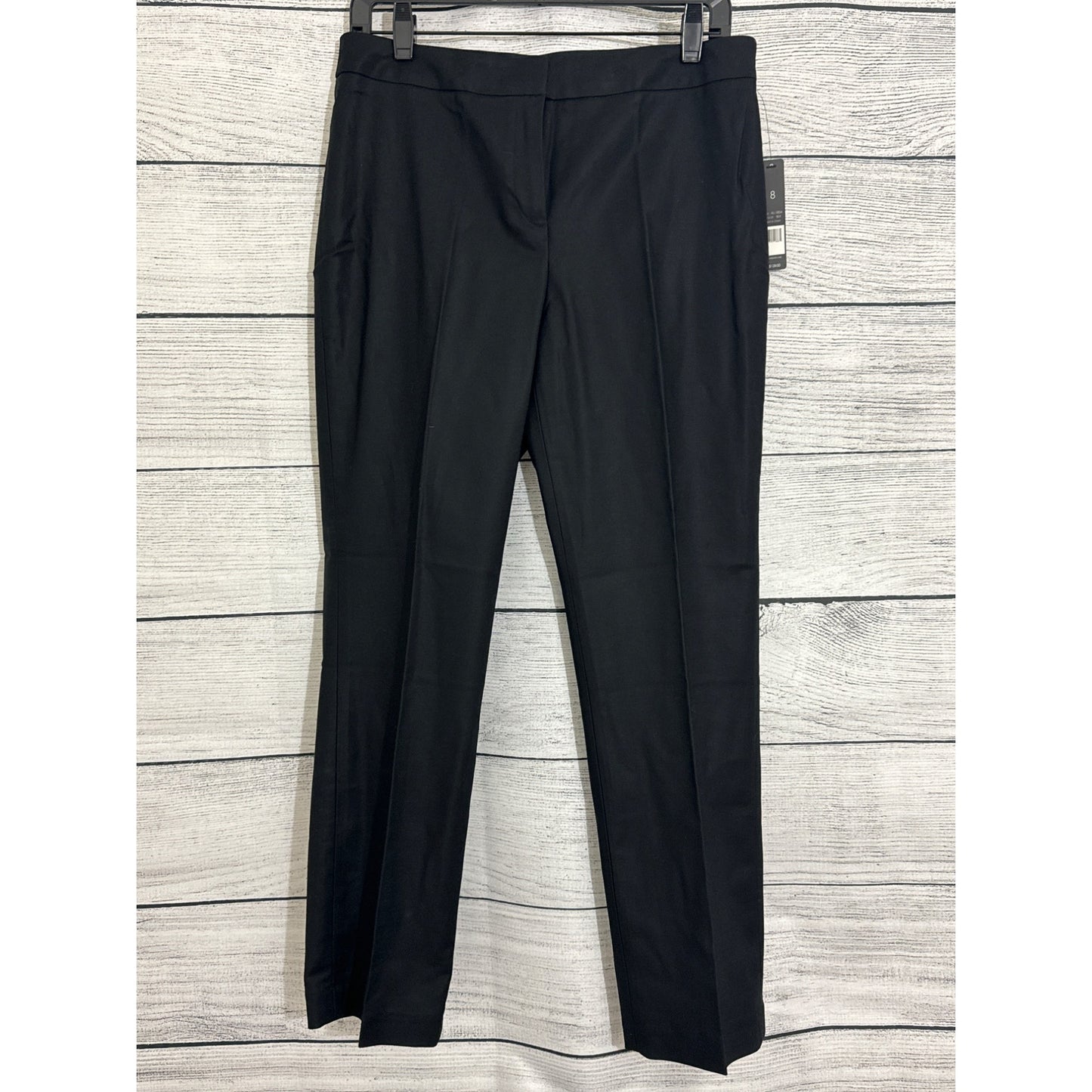 NWT Nic+Zoe Black Onyx Slim Fit Trousers, Size 8