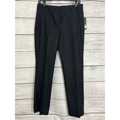 NWT Nic+Zoe Black Onyx Slim Fit Trousers, Size 8