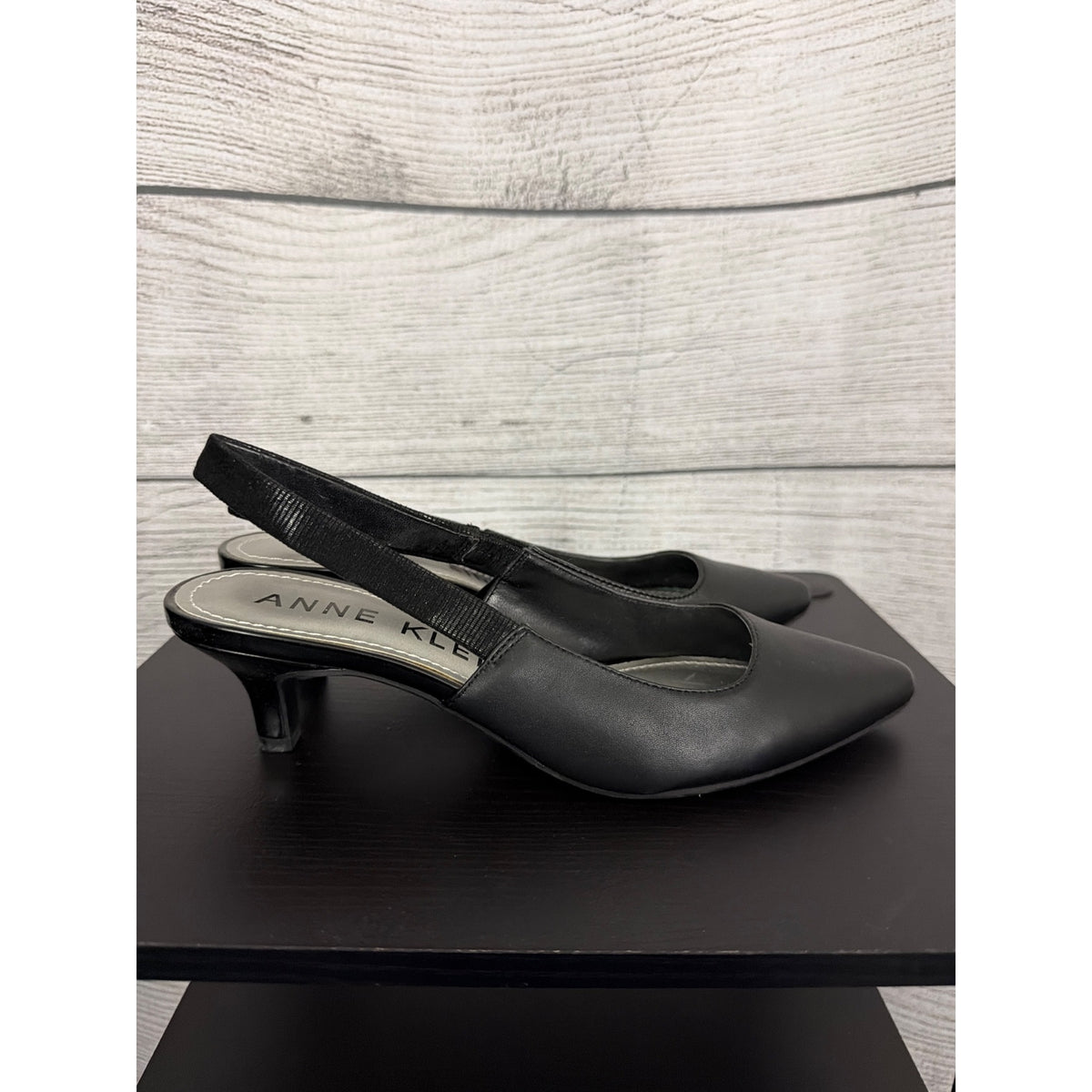 Anne Klein iFlex Pointed-Toe Slingback Heels Size 7.5