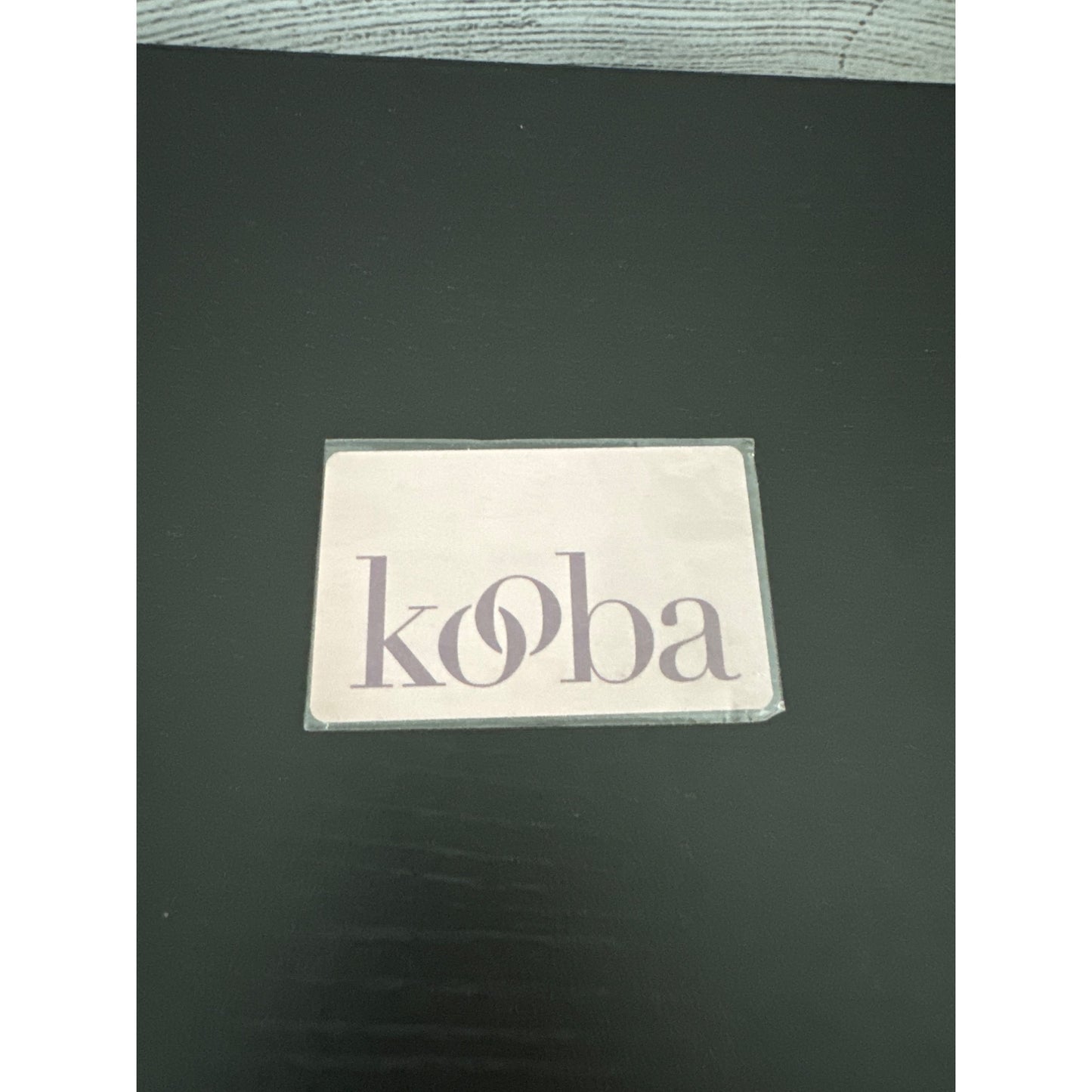 Kooba Black Leather Shoulder Bag With Adjustable Strap & Magnetic Closure