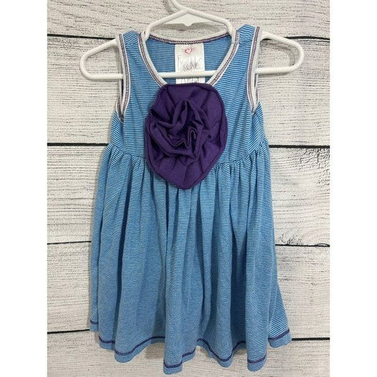 Purple Flower Dress