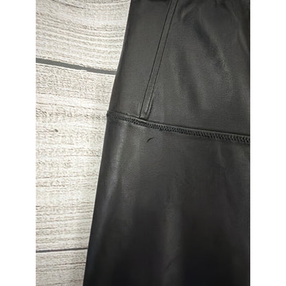 Wilfred Free Aritzia Daria Vegan Faux Leather Leggings Pants Size L