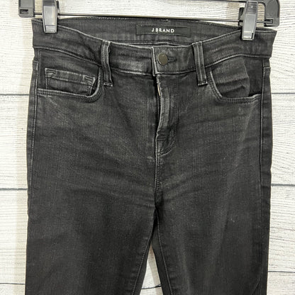 J Brand Black Skinny Leg Jeans, Size 24