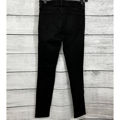 J Brand Black Skinny Leg Jeans, Size 24