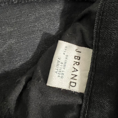 J Brand Black Skinny Leg Jeans, Size 24